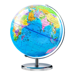 DIPPER【北斗正品】学生AR地球仪3D立体智能语音教学地球仪32cm大号儿童地理启蒙生日礼物青少年学习用品 32cm【AR+灯光】充电款