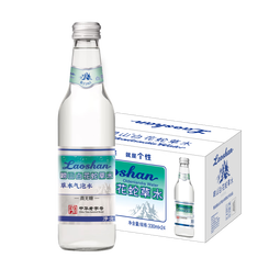 崂山 白花蛇草水风味饮料330ml*24瓶整箱装无糖饮料零脂零卡