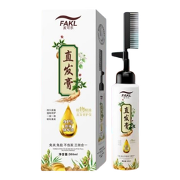 发可乐蛋白矫正直发膏-300ML 免拉免夹头发拉直定型家用软化剂-品牌直供