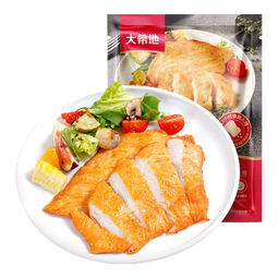 大希地香煎鸡排鸡胸肉冷冻鸡扒半成品食品轻食健身代餐空气炸锅食材 【热卖推荐】嫩煎鸡小排80g*10袋 共 800g