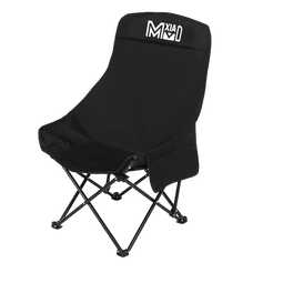 小魔户外折叠椅 露营椅高背月亮椅折叠靠背椅子 折叠凳便携躺椅钓鱼椅