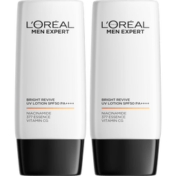 欧莱雅男士耀白防晒霜隔离乳美白SPF50户外护肤品礼物男朋友