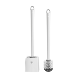 五月花马桶刷子无死角洗厕所马桶清洁神器圆头长柄带底座洁厕刷