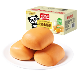 盼盼 法式小面包1500g 早餐零食儿童点心代餐早餐软面包奶香味 
