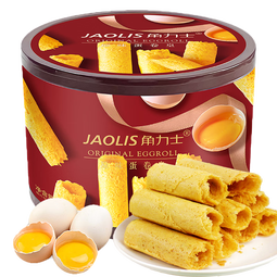 角力士（JAOLIS）原味蛋卷皇208g礼盒香港鸡蛋卷饼干糕点儿童零食特产送伴手礼王