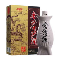 金沙回沙酒 鱼儿酒 酱香型白酒 贵州金沙酱酒 纯粮 53度 500mL 1瓶 鱼儿酒 单瓶装