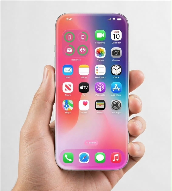 苹果史诗级大改!20周年iPhone测试四曲面屏:告别直屏时代