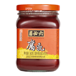 六必居红腐乳 340g 酱豆腐乳火锅调料 中华老字号