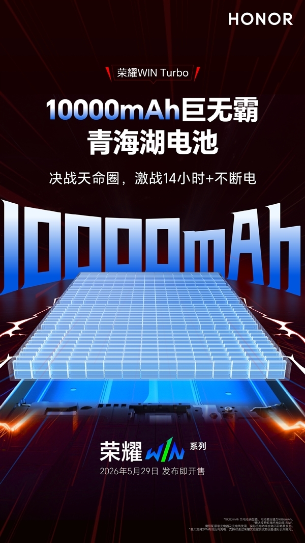 信号王者!荣耀WIN Turbo搭载第二代鸿燕通信:弱网信号增强200%