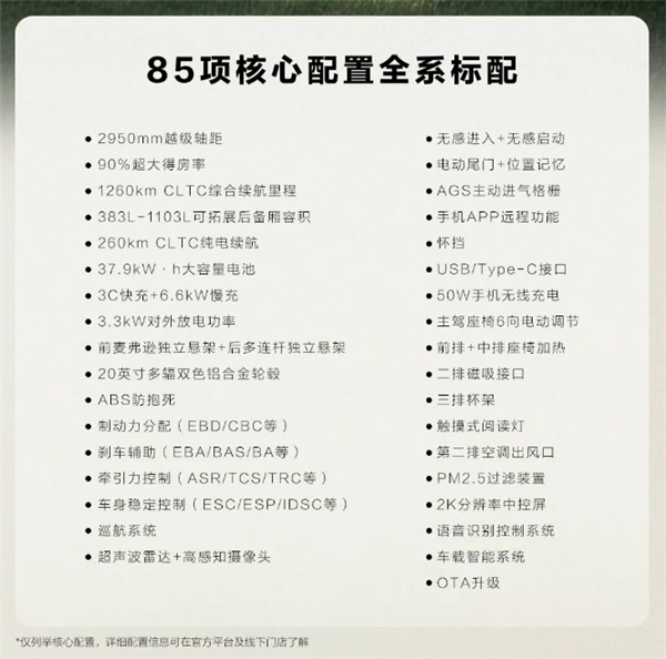 五菱再造亲民大车!六座插电混动SUV星光L预售:11.78万起