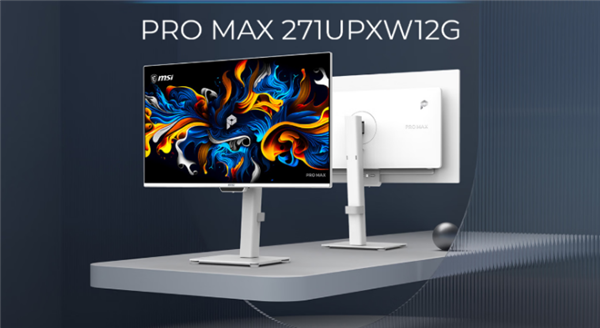 微星PRO MAX系列第四代雾面QD-OLED显示器4799元起:有效抑制环境光干扰