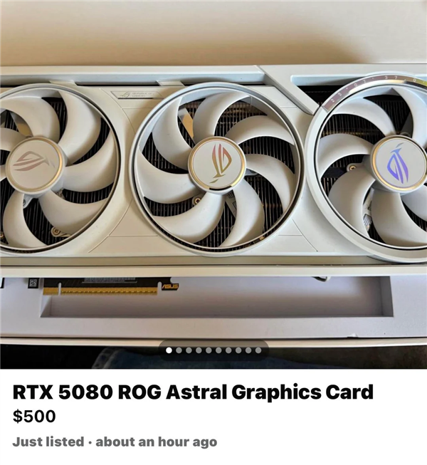 二手市场捡漏：1.3万的RTX 5080花三千多拿下！差一点被截胡