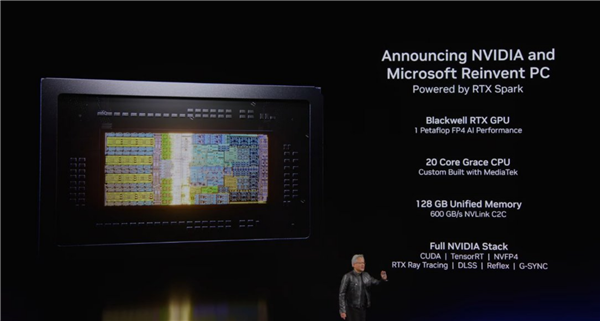NVIDIA开辟全新RTX Spark产品线:未来五年超级AIPC抢先看
