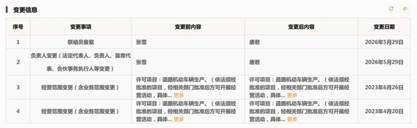张雪任职企业中已无一家名称包含凯越:曾是凯越机车创始人之一