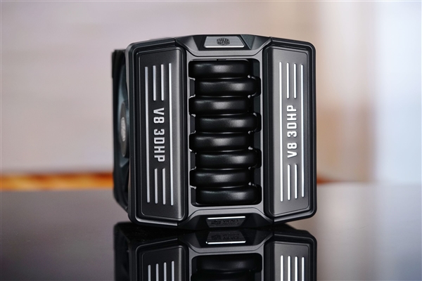 单塔身材实现双塔性能!酷冷至尊V8 ACE 3DHP散热器图赏