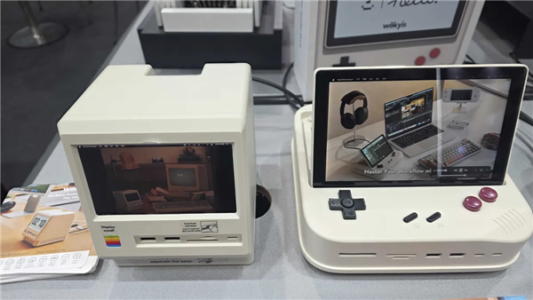 Wokyis推出任天堂复古主题Mac扩展坞：自带720p显示屏与多速率扩展接口