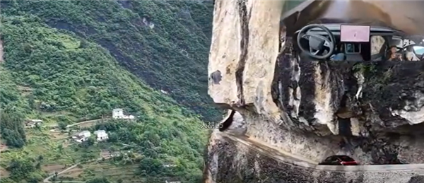 中国车主挂壁公路实测特斯拉智驾海外走红!马斯克转发后车主回应