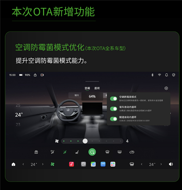 空调不霉了、泊车更稳了！零跑A10纯电小车OTA升级