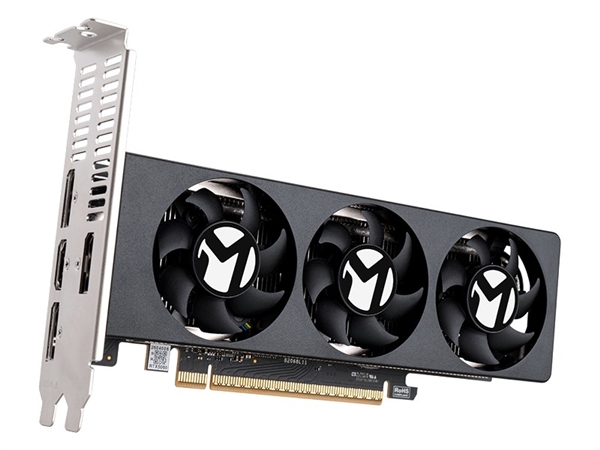 3399元！铭瑄RTX 5060 LP半高显卡上市：双槽三风扇+10Gbps接口