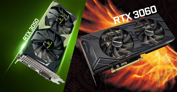 穿越了！6年前的RTX 3060/3050重新上市：双槽双风扇 主打千元市场