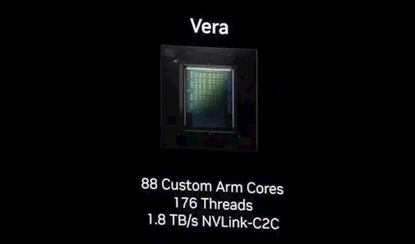 单核性能暴增50%！NVIDIA通知中国客户：首款Vera CPU将于8月上市  现在即可下单