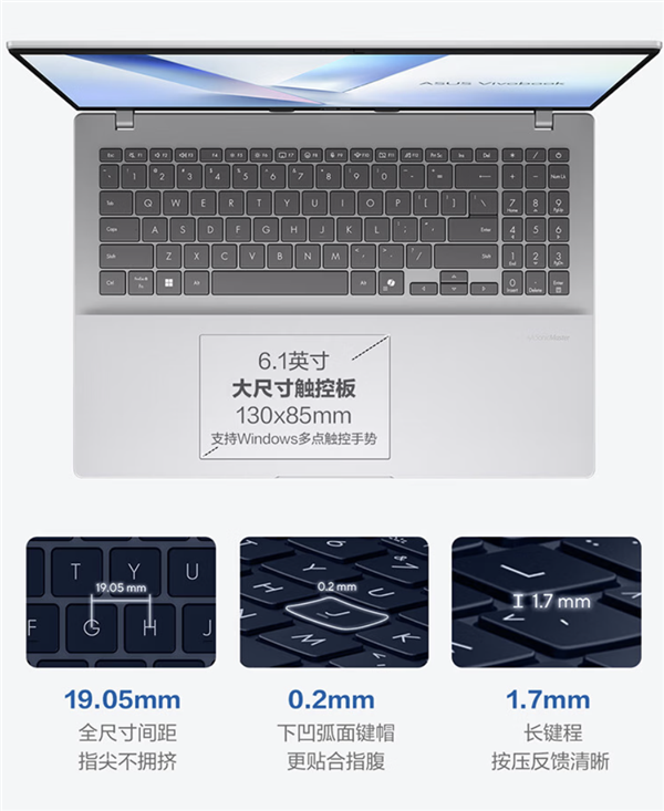 5999元！华硕无畏16新增酷睿Ultra 5版本：配备16英寸IPS面板 分辨率达2.5K