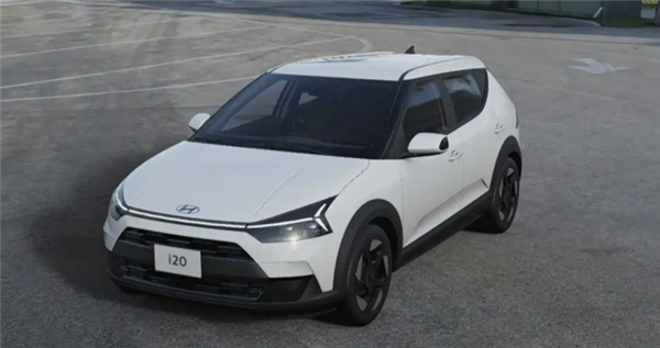 小型车变SUV！全新现代i20官图发布：曲面双联屏+贯穿灯组