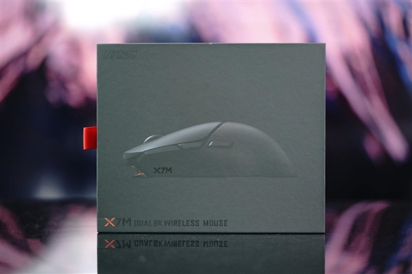 双8K三模！微星X7M轻量化电竞鼠标图赏