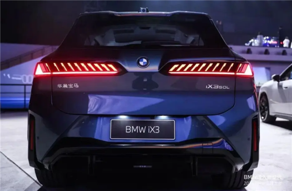 中国专属的纯电SUV!宝马新世代iX3长轴距版8月开启预售