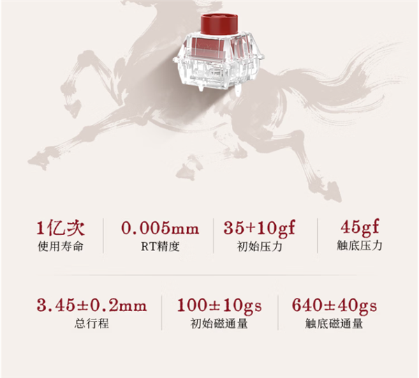 下单送金马！七彩虹MAG-60马年限定磁轴键盘发售：首发价2199元