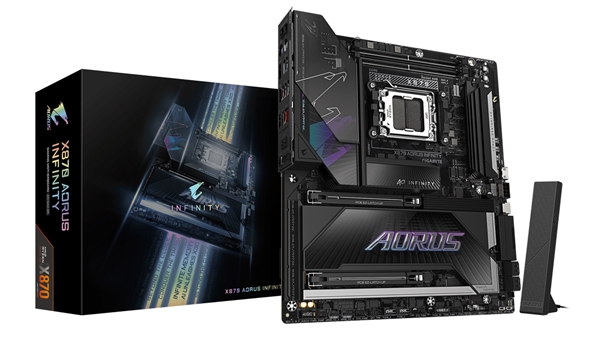 专为9950X3D2定制!技嘉40周年纪念主板发布:DDR5轻松超频至11400MT/s
