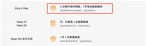 10999元起!下单华为Pura X Max免费领Care+权益:立省799元