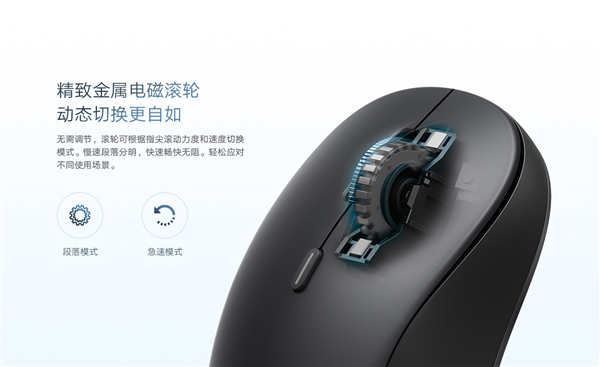 199元 小米无线鼠标4 Pro开售:首搭TOG传感器 不用鼠标垫也能顺畅操作