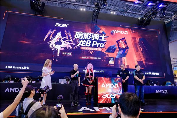  16核5.4GHz铸就电竞信仰！AMD宏碁BW2026首发锐龙9 9955HX3D暗影骑士·龙8 Pro
