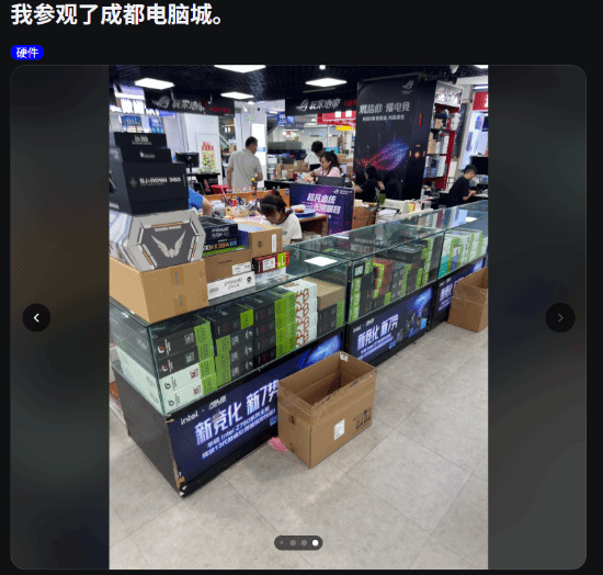 老外逛中国电脑城吃惊!没有标价 5090摆满地