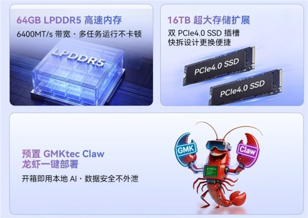 9699元 极摩客EVO-X1 Pro主机开售:锐龙AI 9 HX 470、64G+1T