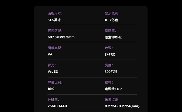 联想LOQ 32Q-10显示器发布！2K 180Hz只要1399元
