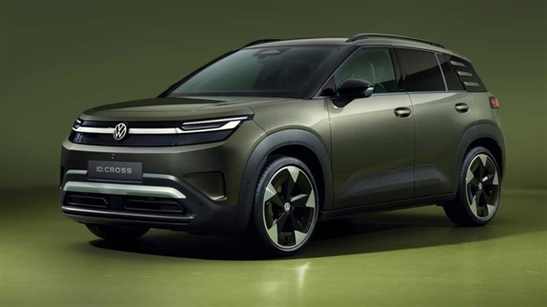 大众海外最便宜纯电SUV！ID.Cross量产版全球首发：2.8万欧元起