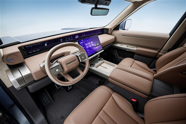 硬派三排座新能源SUV 神行者8内饰发布:46.3英寸远端屏吸睛