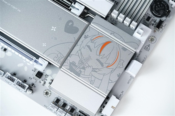 融入雕妹二次元设计!技嘉B850 AORUS ELITE-P ICE主板图赏