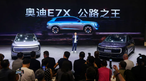 上汽大众傅强谈奥迪E7X价格:无品牌溢价成分 不怕跟小米做比较