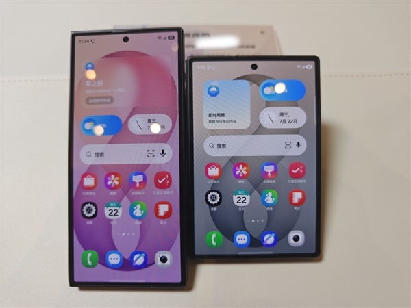 三星Galaxy Z Fold8真机图赏:安卓首款阔折叠 12999元