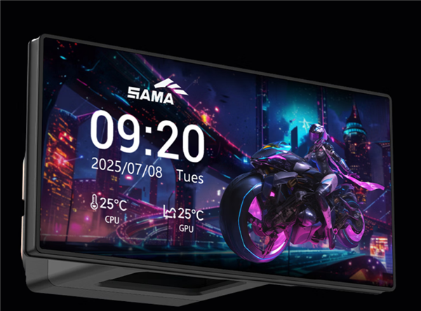 先马S300系列一体式水冷首发529元:冷头配备6寸大屏