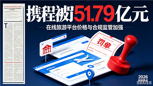 为何挨了最重的罚 被罚没51.79亿元!《人民日报》评携程垄断被查处