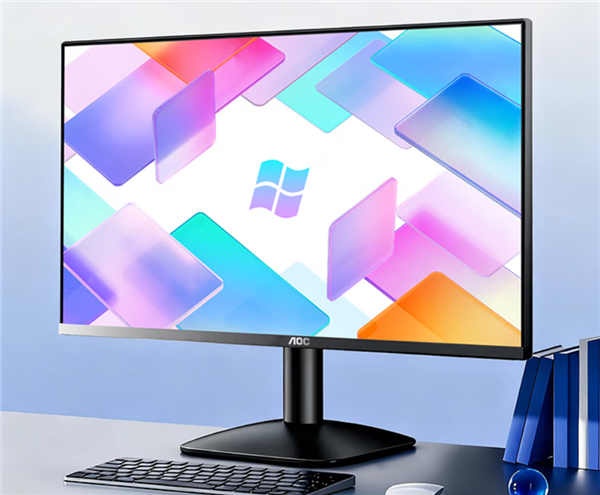 AOC新款23.8寸显示器到手449元:144Hz VA面板、支持低蓝光模式