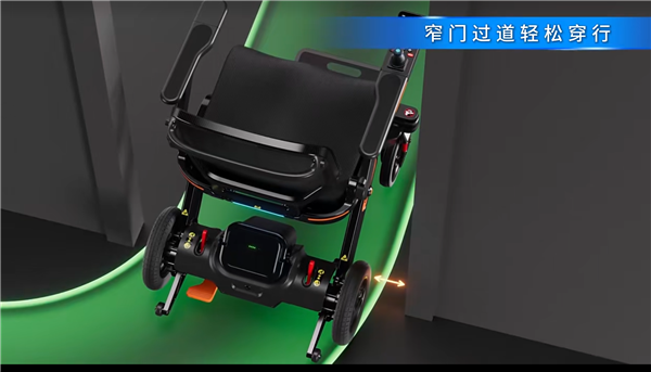 碳纤维车身+双激光雷达!猎户星空X1智能电动轮椅正式亮相