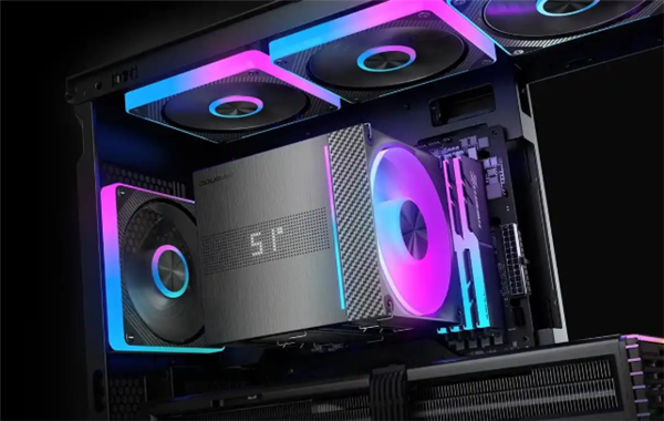 最大解热260W!骨伽FRZ 612 ARGB风冷发布:配6根6mm热管