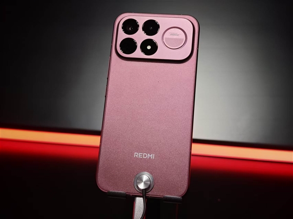 REDMI K100 Pro Max真机亮相ChinaJoy!赤霞珠红配色超强质感