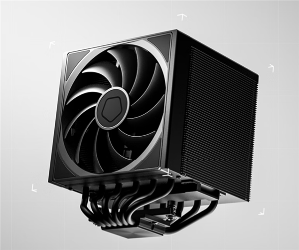 ID-COOLING冰格620墨影风冷首发269元：单双塔跨界融合风冷设计