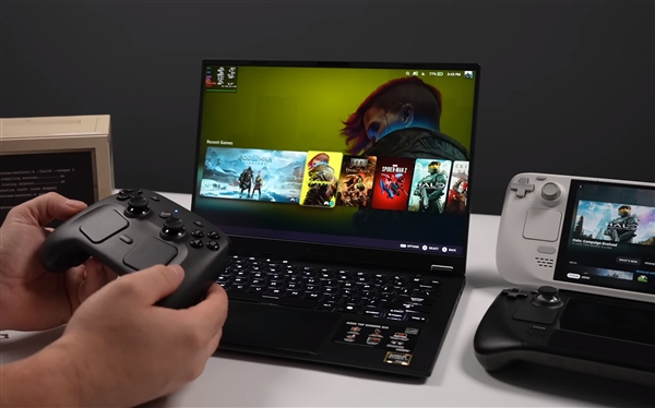 Valve最明智决定！AMD Strix Halo笔记本运行SteamOS实测：1440p 3A稳跑60帧